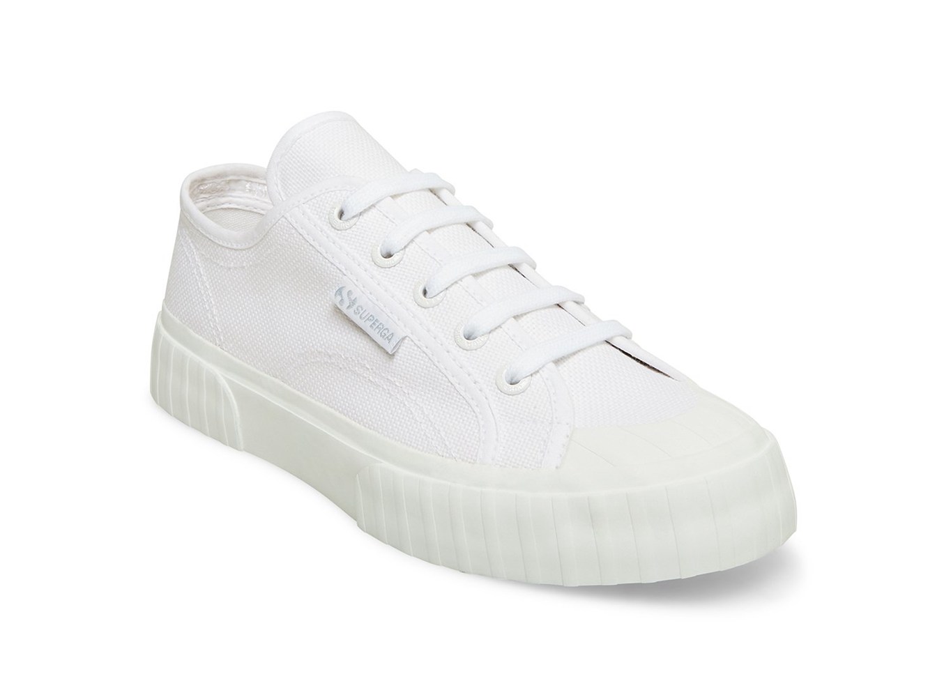 Superga Espadrille Womens - 2630 Stripe Total - White - TRNJZ7120